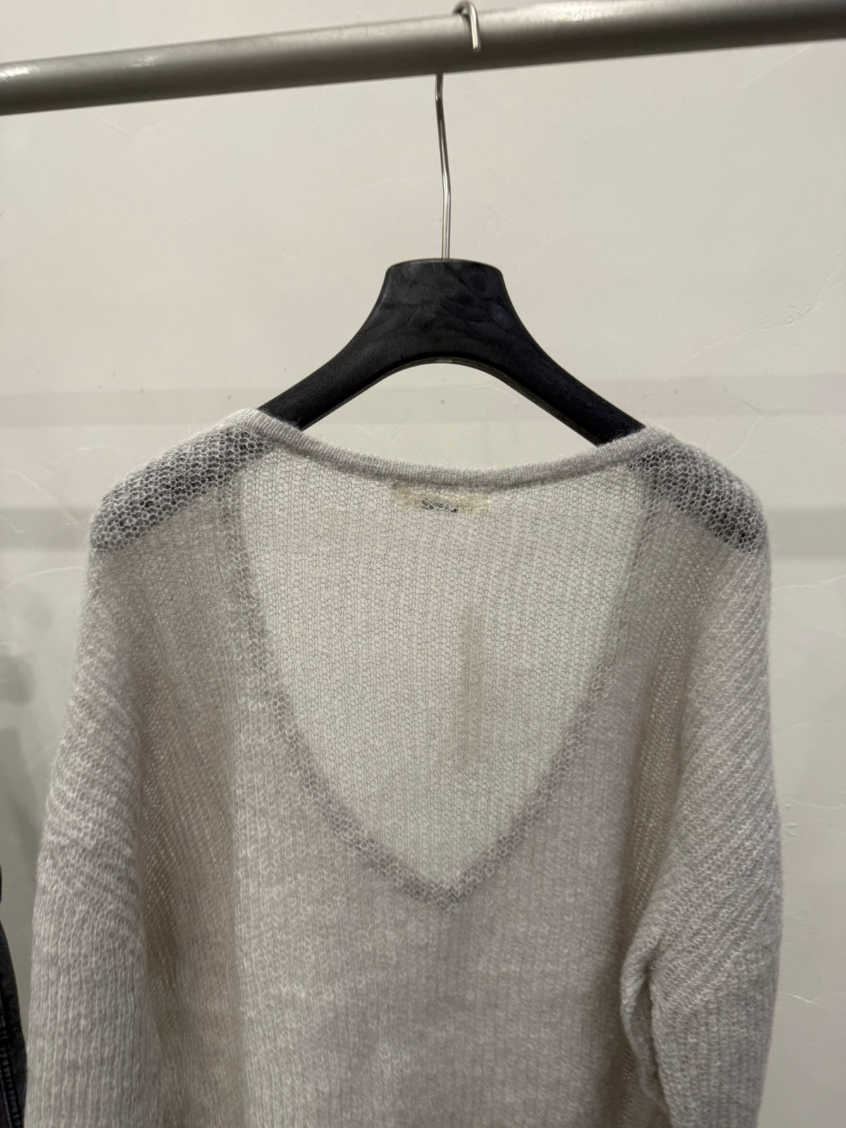 LACHER Premium Wool Blend V-Neck Sweater - Elegant Loose Fit Minimalist Knit