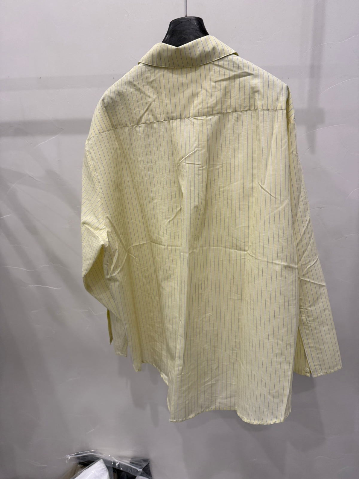 Xiaohongshu Trending Brand! [LACHER] Spring Essential: Contrast Stripe Button-Down Fashion Shirt 371D087# SYYY