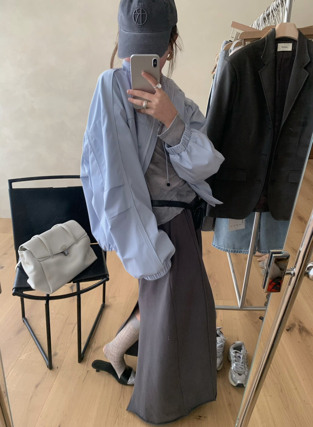 LACHER Minimalist Workwear Stand Collar Loose Short Jacket - Trending Winter Essential