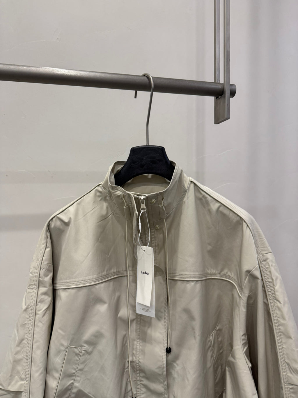 LACHER Minimalist Workwear Stand Collar Loose Short Jacket - Trending Winter Essential