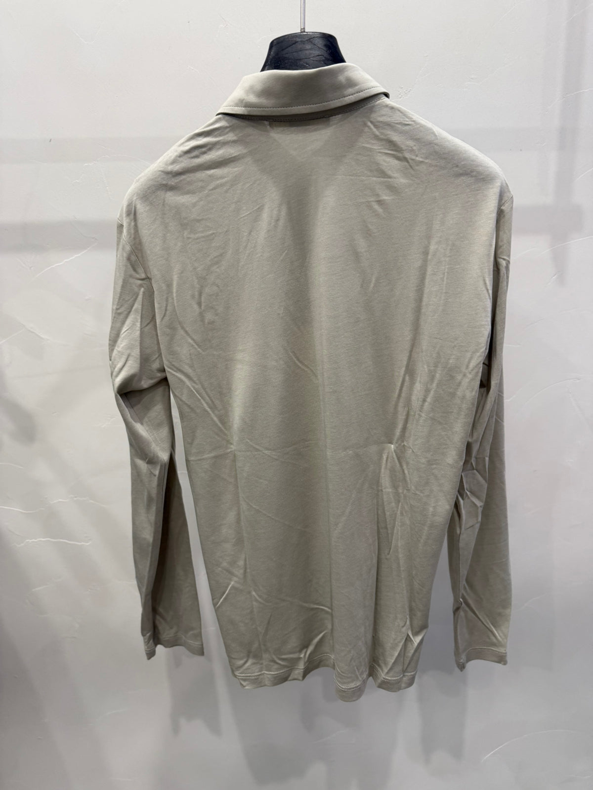 Women's Premium Minimalist Long Sleeve POLO Shirt - Elegant Loose Fit Casual Blouse