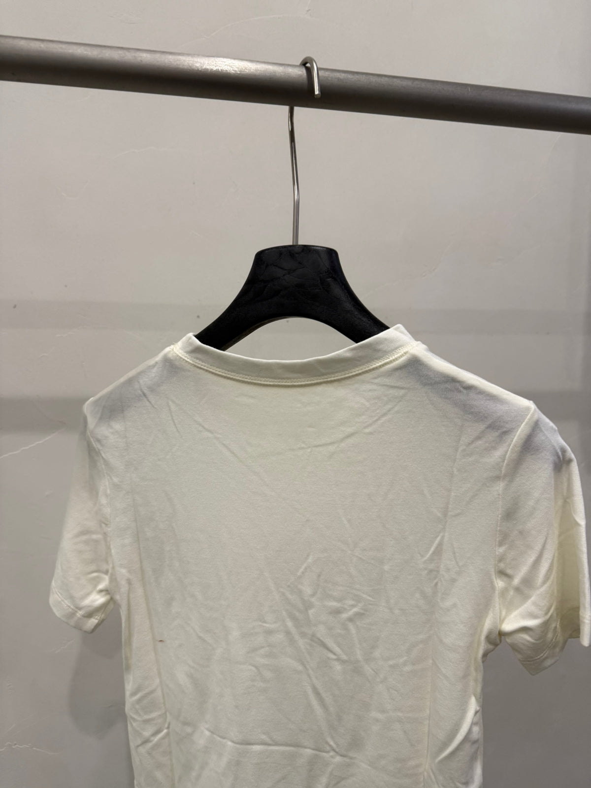 LACHER Women's Premium Minimalist Solid Color Crew Neck Short Sleeve T-Shirt