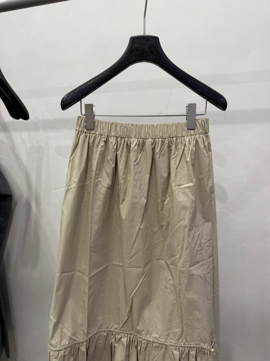 LACHER Elegant Adjustable Drawstring Midi Skirt - Slimming A-Line Fashionable Casual Skirt