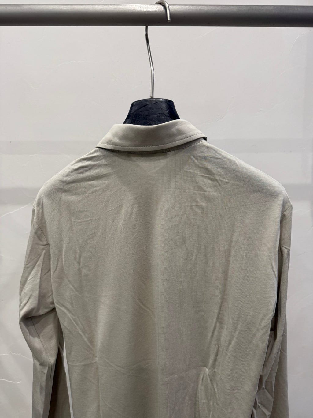 Women's Premium Minimalist Long Sleeve POLO Shirt - Elegant Loose Fit Casual Blouse