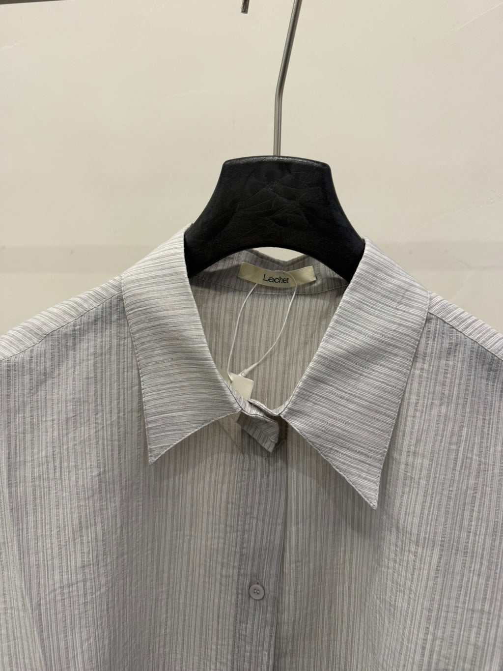 LACHER Korean Style Striped Versatile Commuter Shirt for Women - Spring 2026 Collection