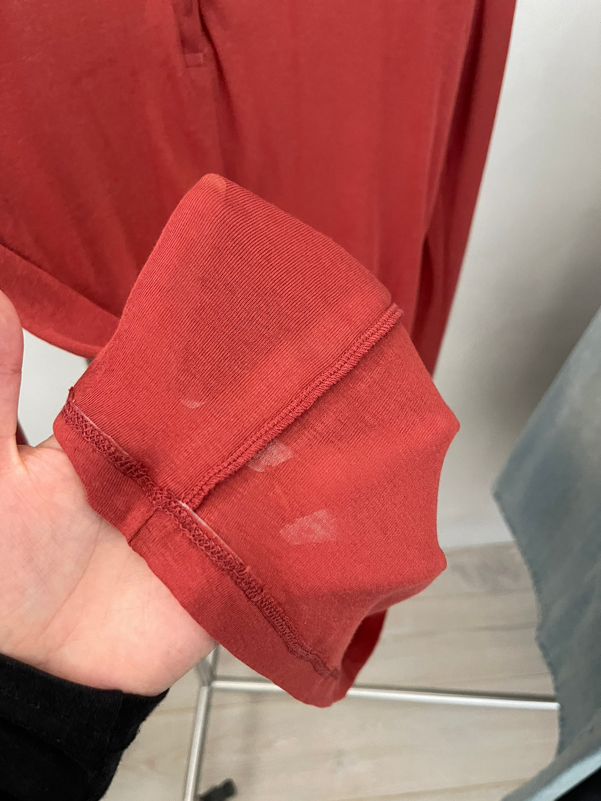 Premium Korean Style V-Neck Long Sleeve Basic Top - Elegant Loose Fit Autumn Blouse