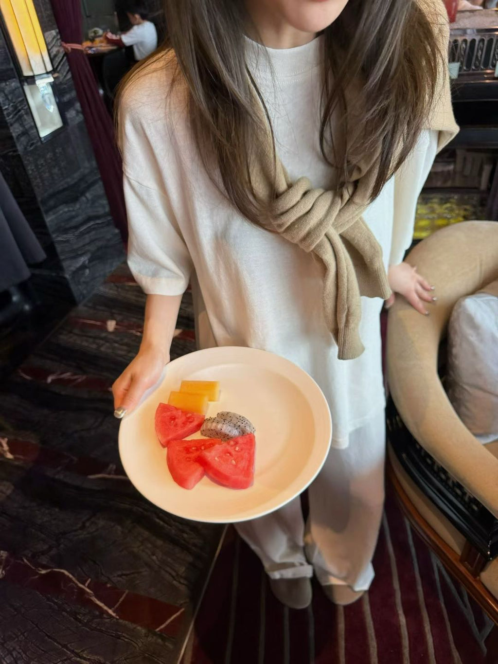 LACHER Premium Oversized Lazy-Style T-Shirt - Casual Loose Fit Crew Neck Short Sleeve Tee