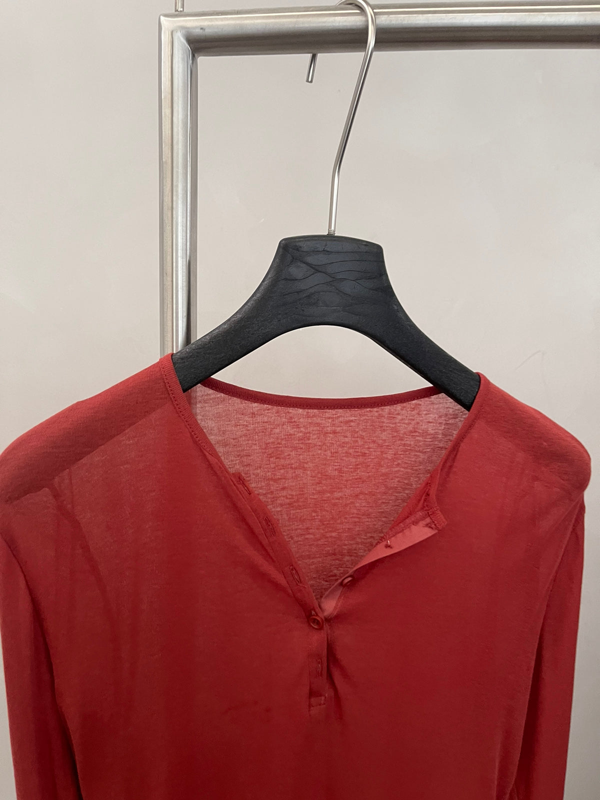 Premium Korean Style V-Neck Long Sleeve Basic Top - Elegant Loose Fit Autumn Blouse