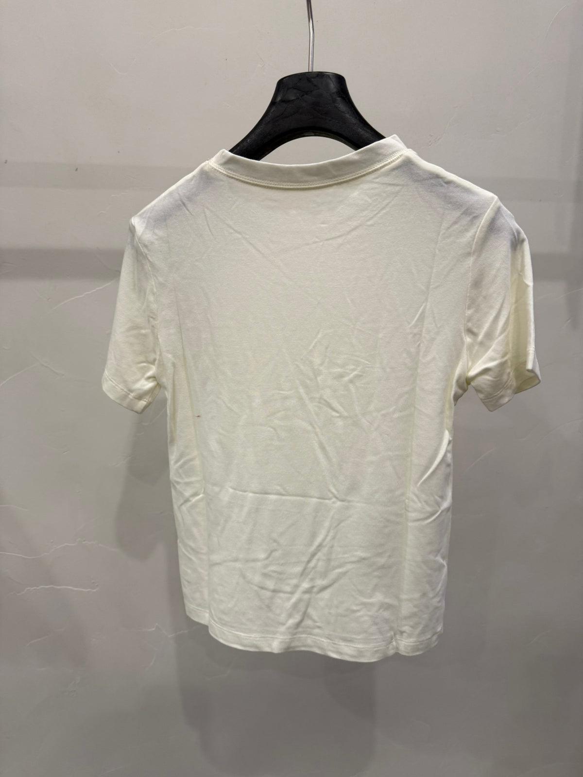 LACHER Women's Premium Minimalist Solid Color Crew Neck Short Sleeve T-Shirt