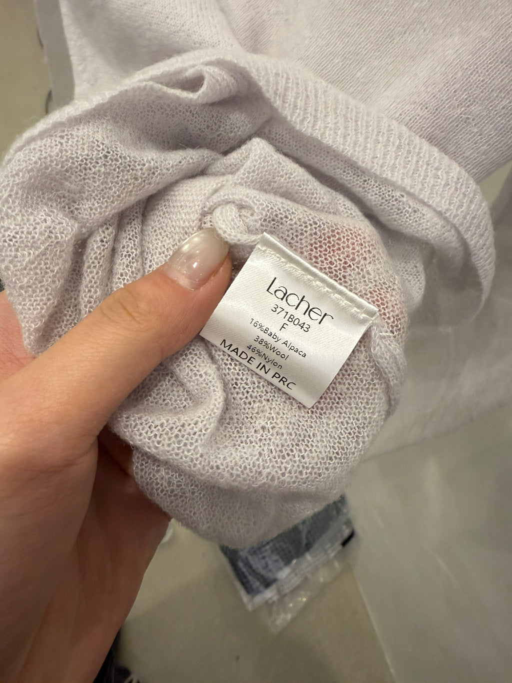 LACHER Premium Wool Blend Polo Collar Solid Color Knit Sweater