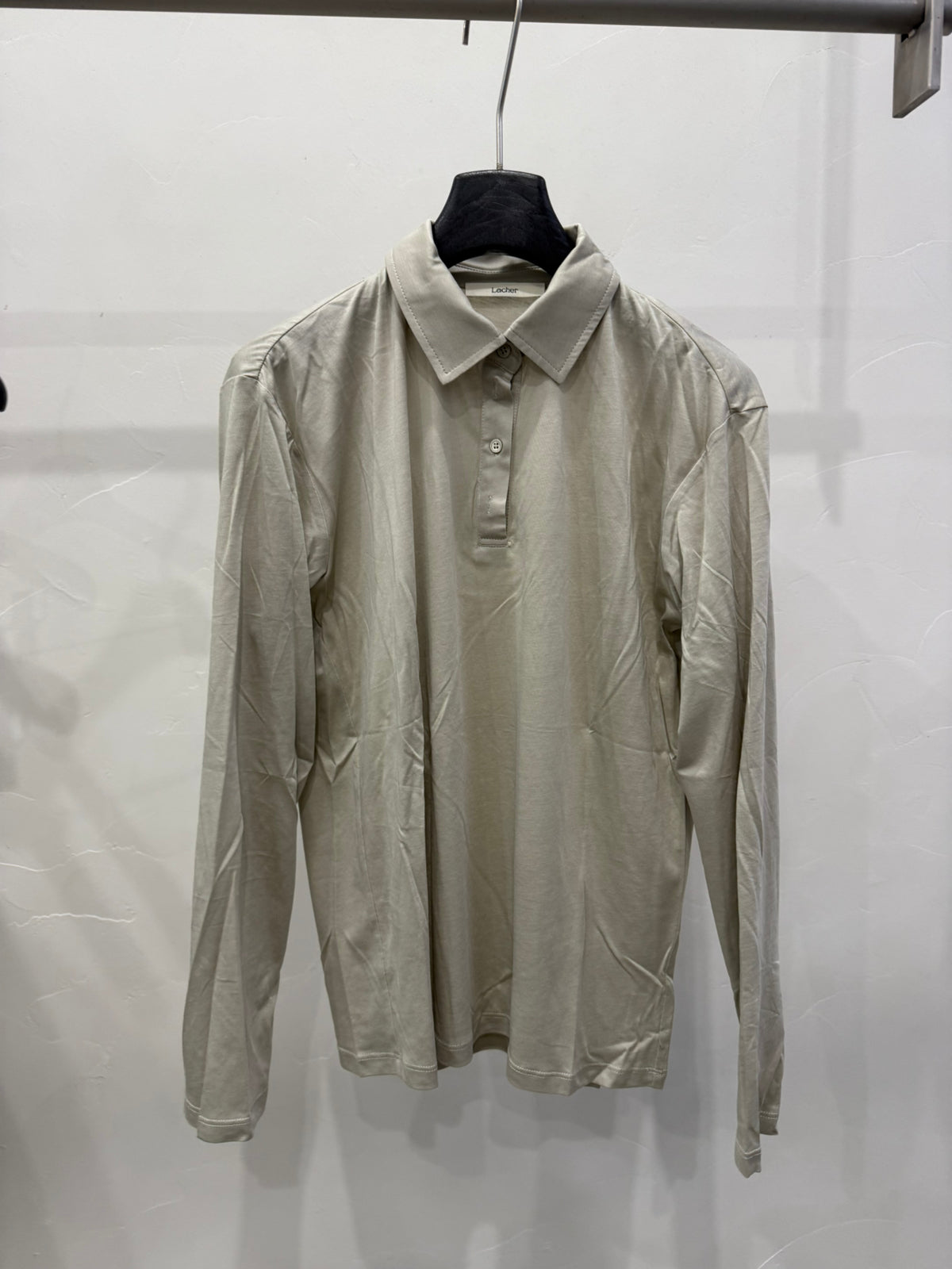 Women's Premium Minimalist Long Sleeve POLO Shirt - Elegant Loose Fit Casual Blouse