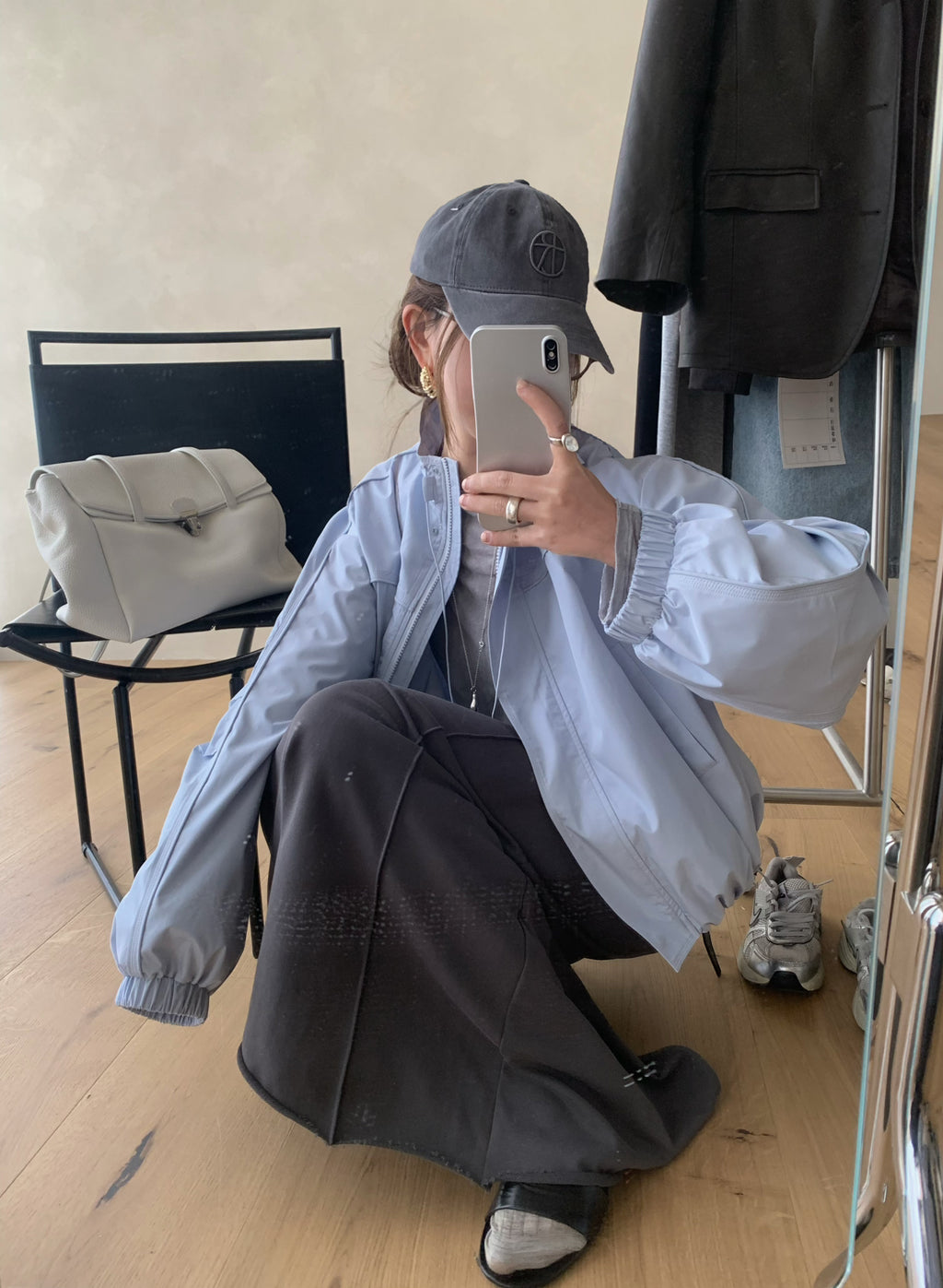 LACHER Minimalist Workwear Stand Collar Loose Short Jacket - Trending Winter Essential