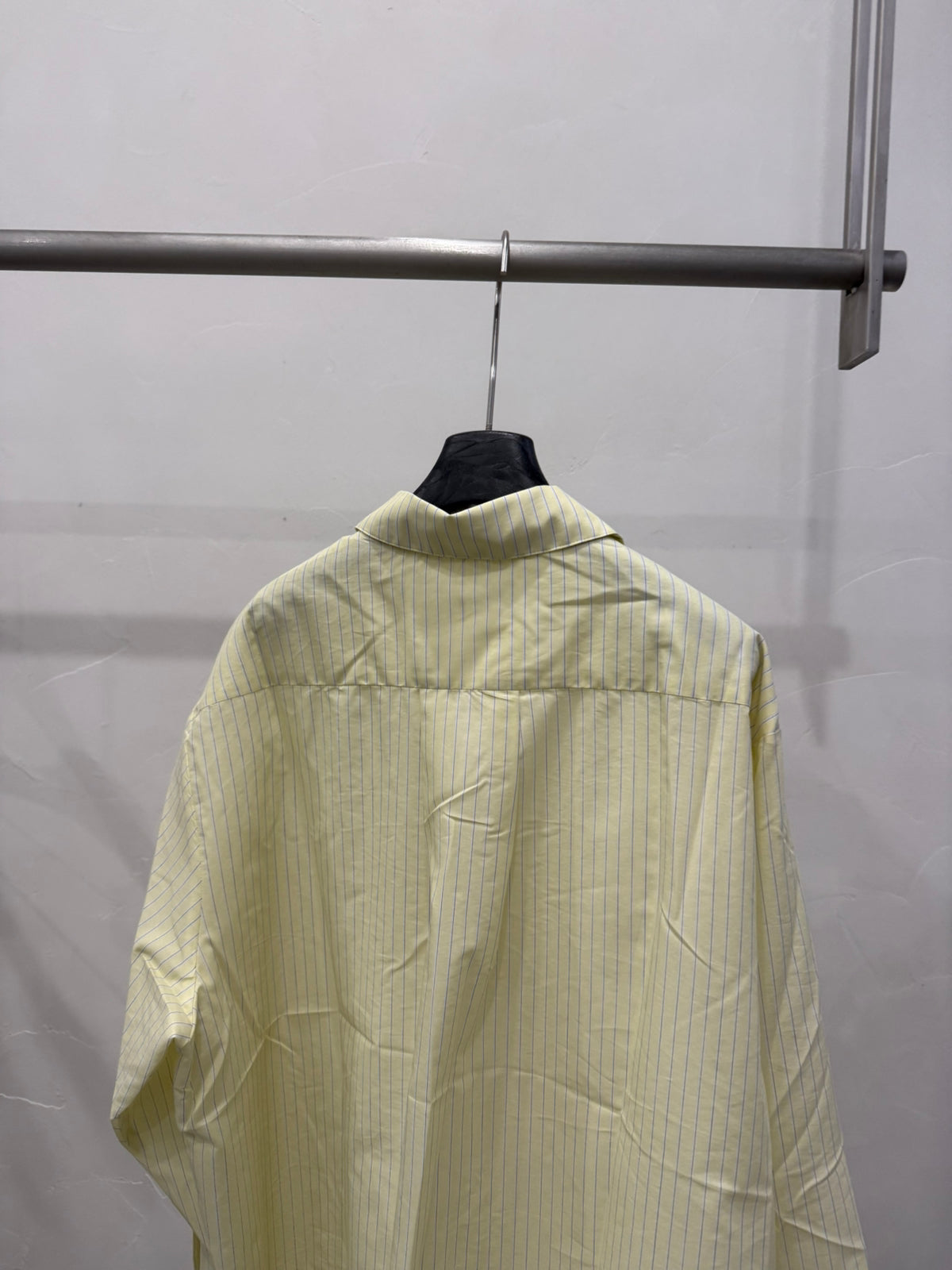 Xiaohongshu Trending Brand! [LACHER] Spring Essential: Contrast Stripe Button-Down Fashion Shirt 371D087# SYYY