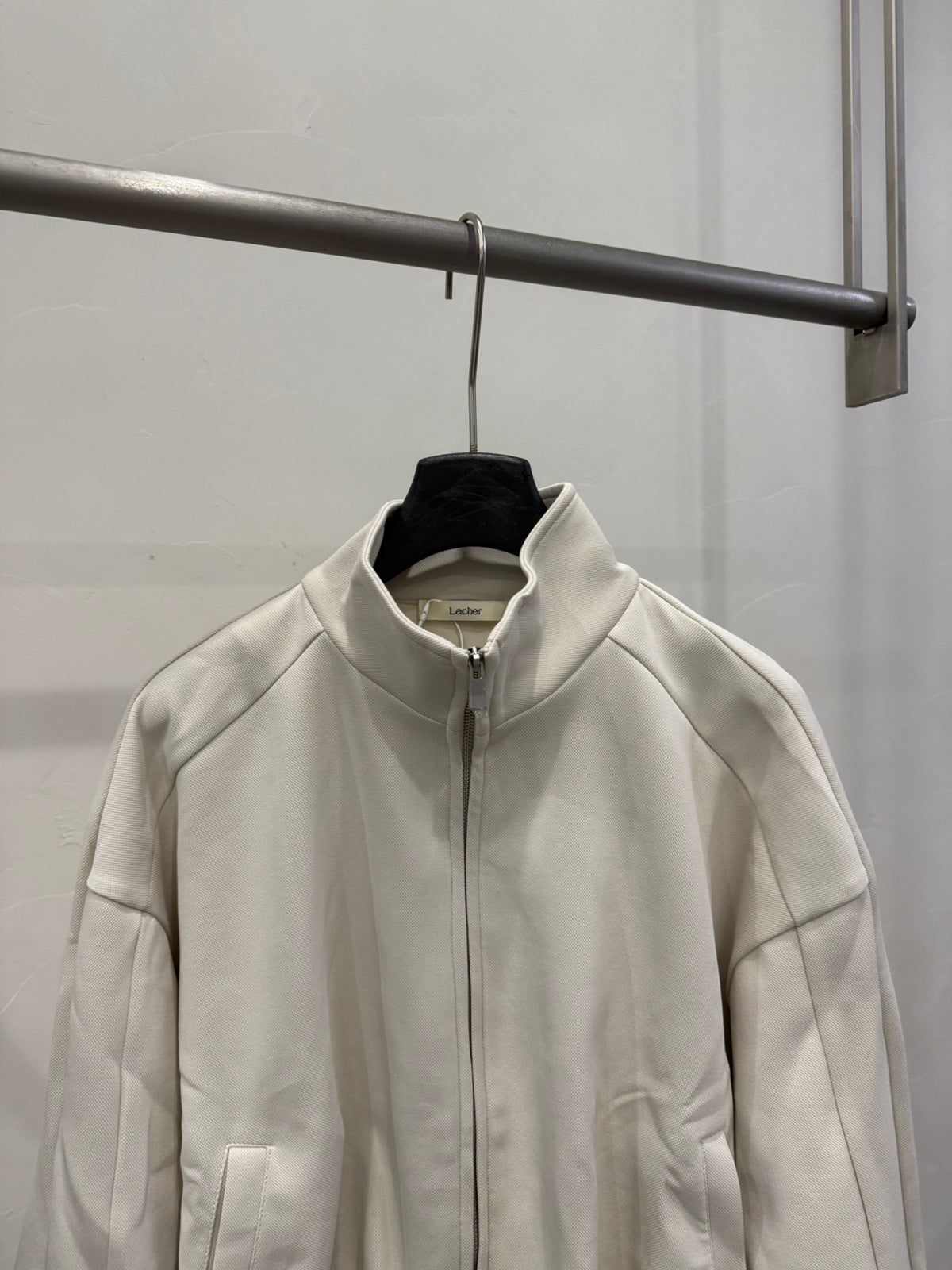 LACHER Women's Casual Cropped Zip-Up Hoodie - Trendy Stand Collar Short Jacket