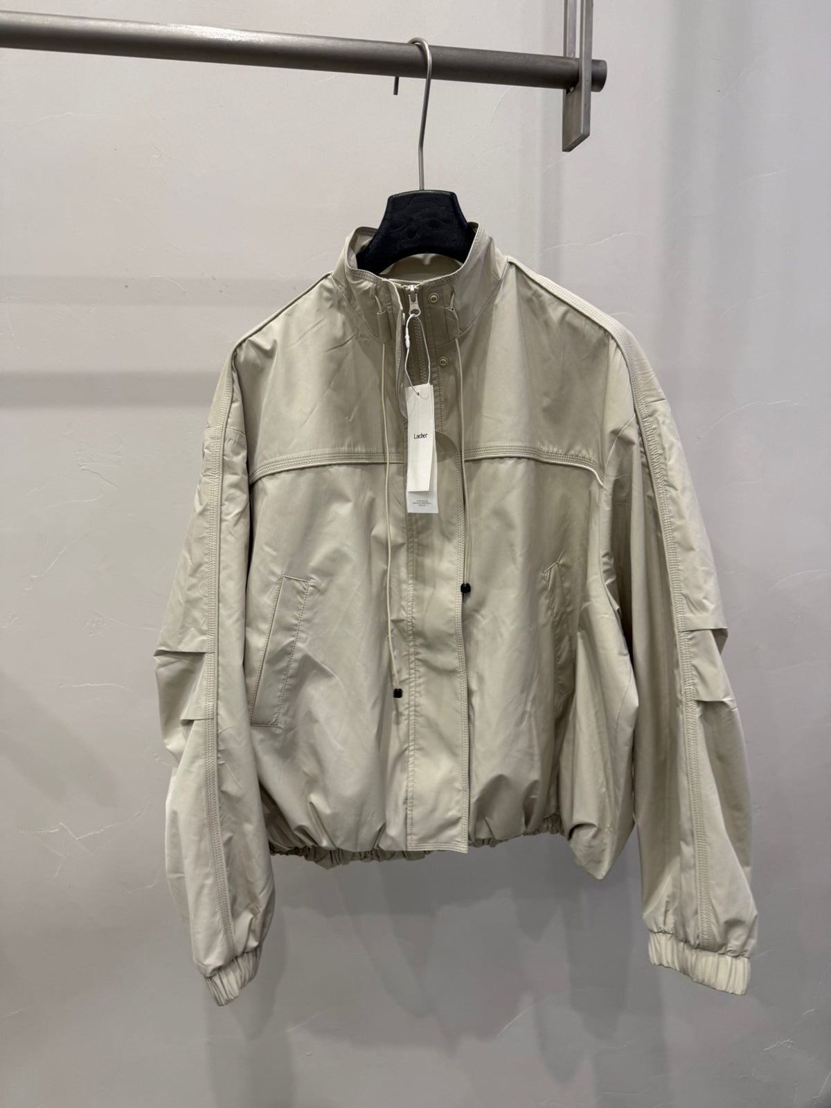 LACHER Minimalist Workwear Stand Collar Loose Short Jacket - Trending Winter Essential