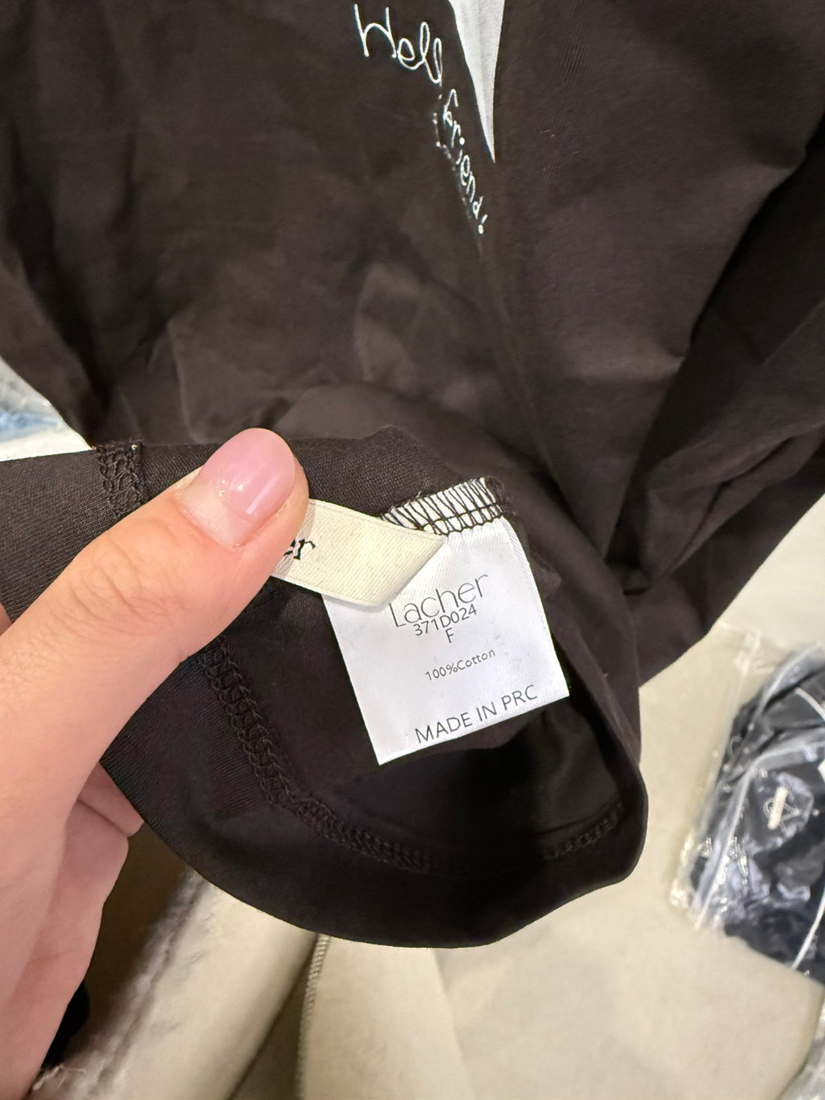 LACHER Trending Puppy Print Loose Fit Cotton T-Shirt - Casual Drop Shoulder Round Neck Tee