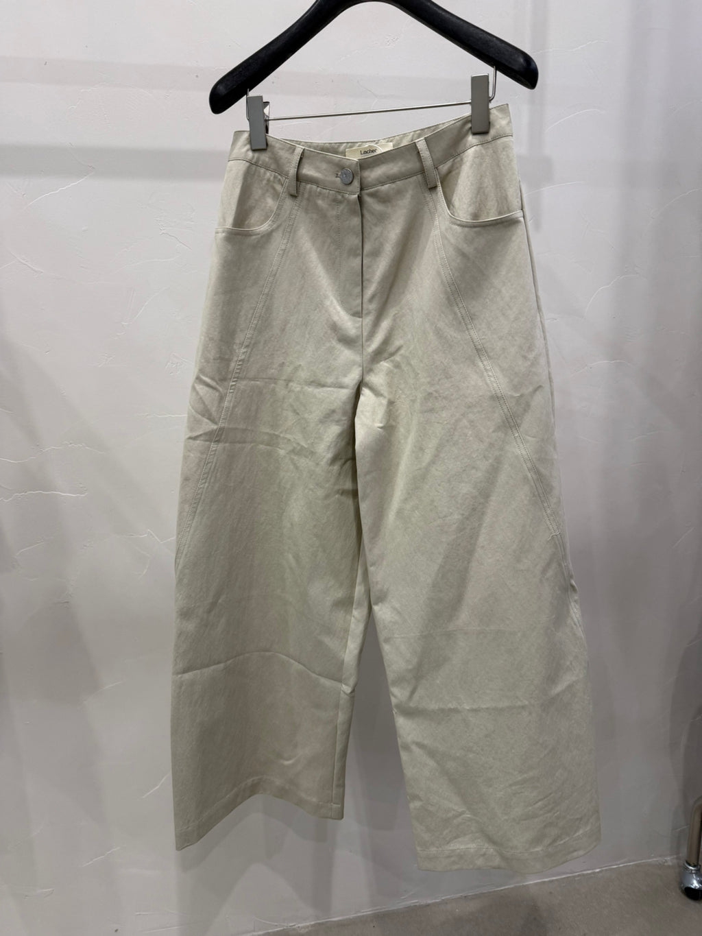 Women's High-Waisted Wide-Leg Straight Pants - Elegant Solid Color Slimming Leisure Trousers