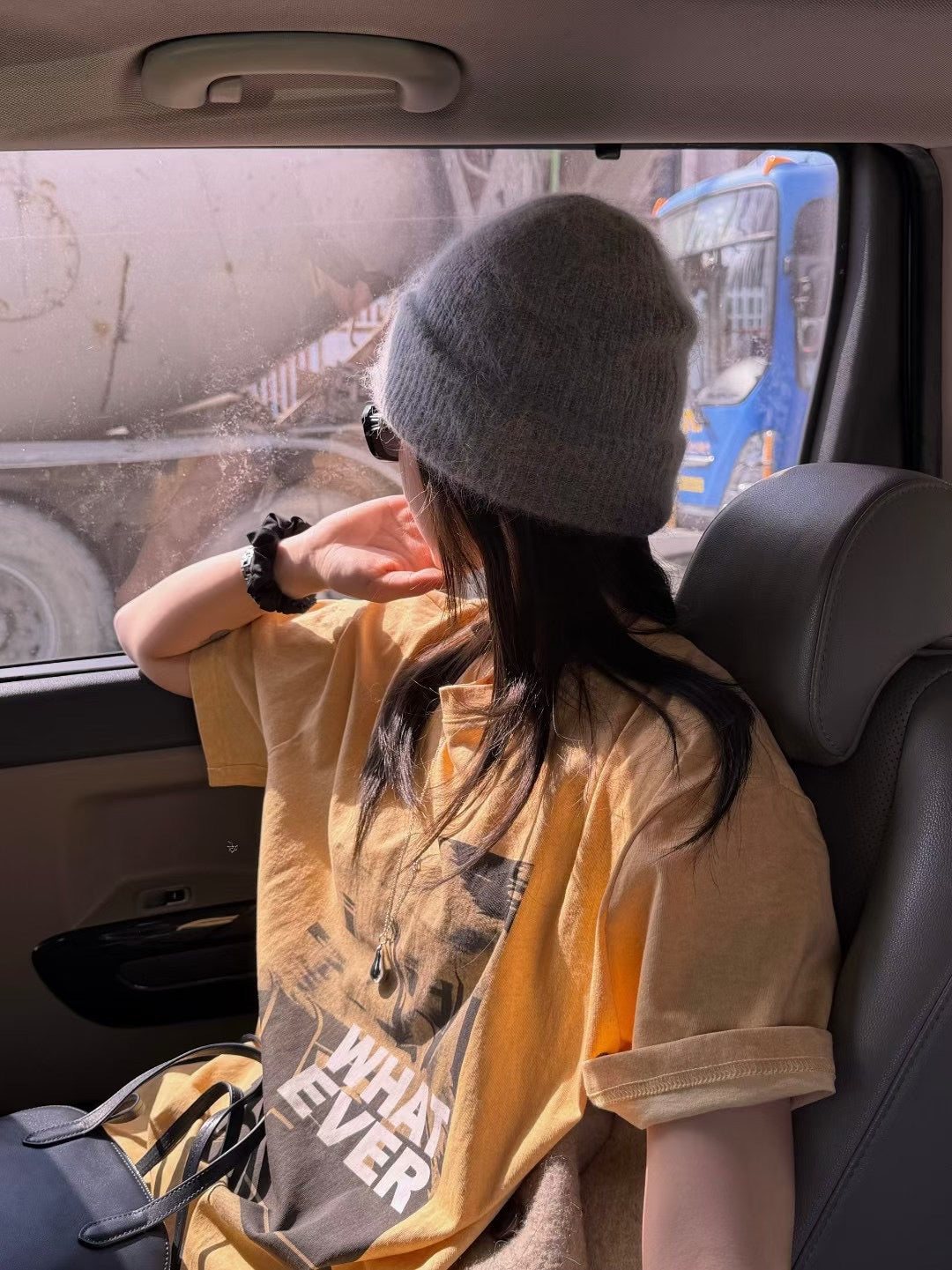 Spring 2026! [LACHER] Korean Minimalist Letter Print Loose Casual Short-Sleeved T-Shirt 371D114# SYYY