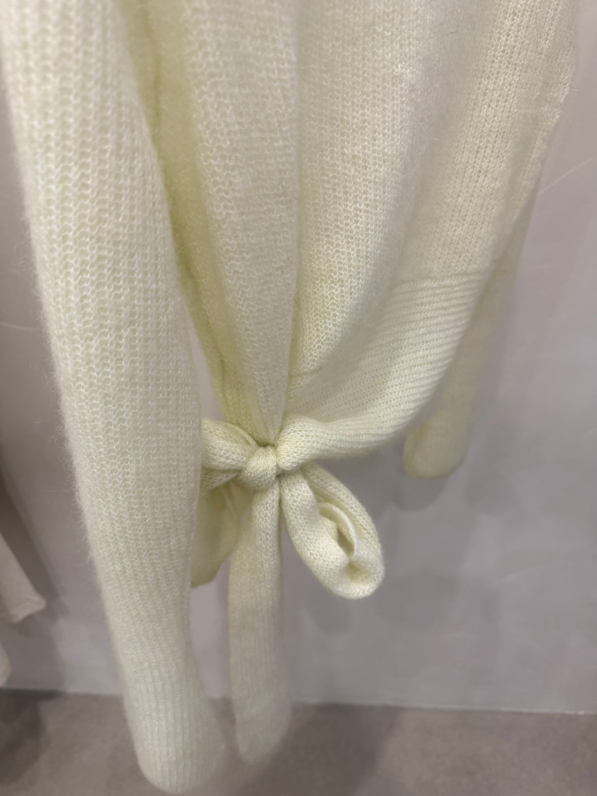 LACHER Chic Hem-Tie Knit Sweater - Soft Skin-Friendly Spring Pullover