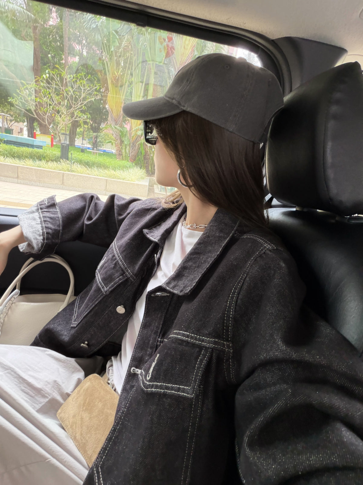 LACHER Vintage Washed Versatile Denim Jacket - Women's Fashion Trending Outerwear