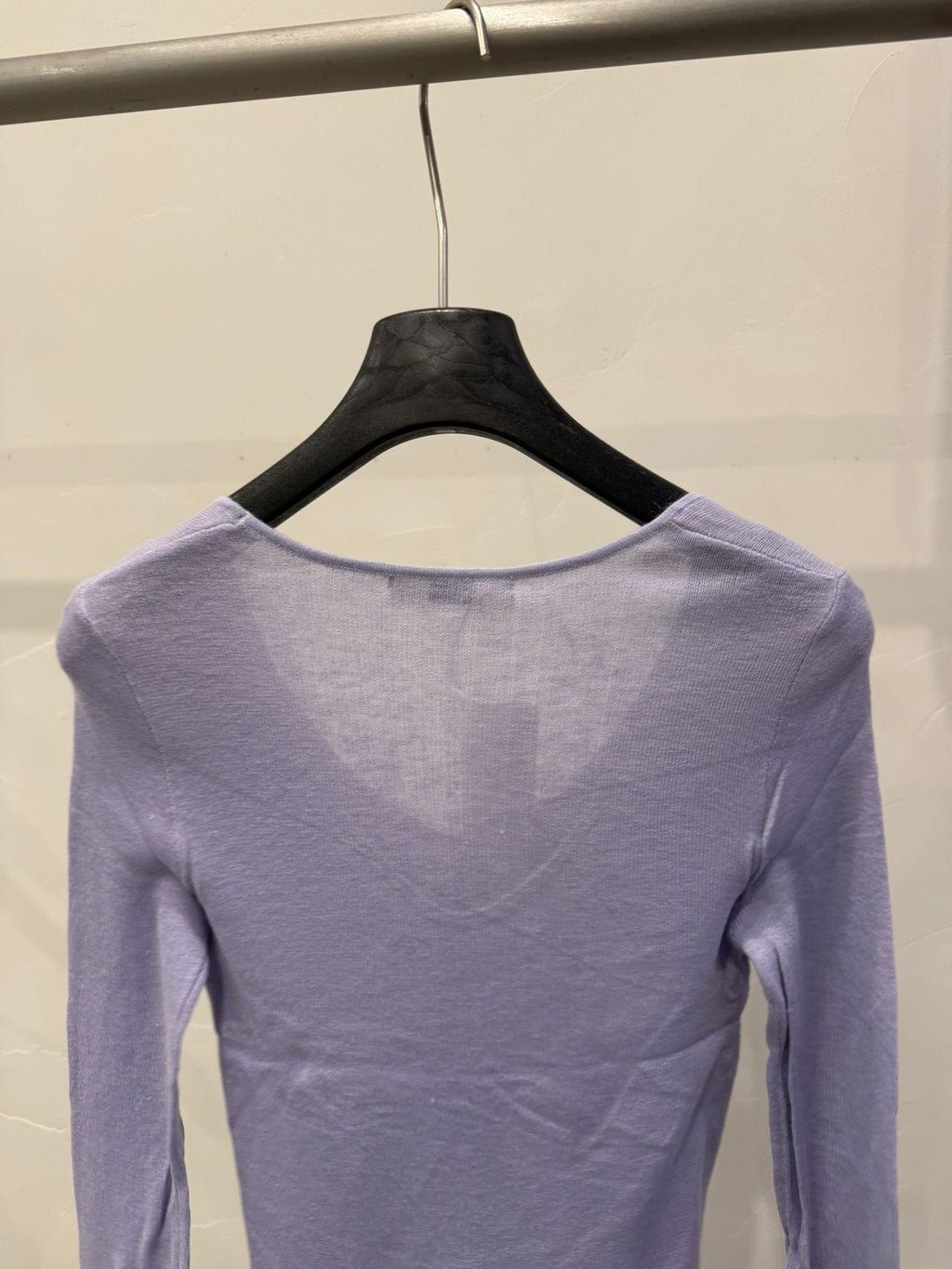 Elegant Wool Blend U-Neck Knit Sweater - Soft & Versatile Solid Color Basic Top for Women