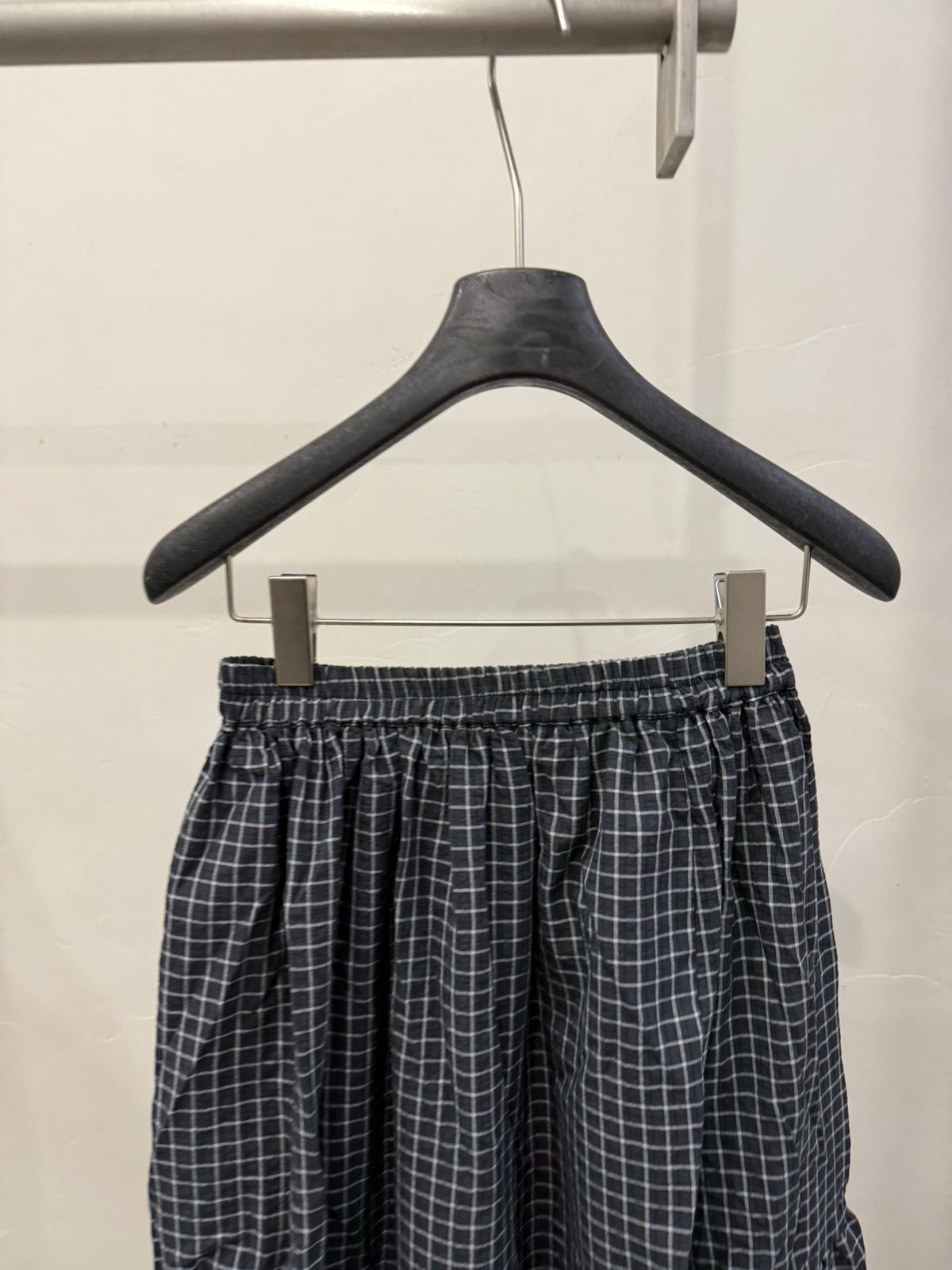 LACHER Designer Choice Plaid Maxi Skirt - Elegant A-Line Casual Long Skirt with Pockets