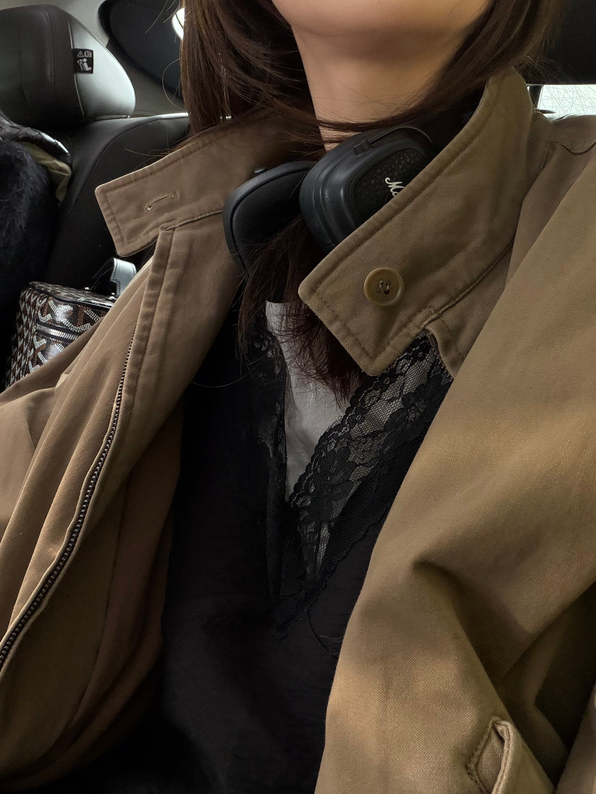 LACHER Elegant Lace Splicing Cami Dress - Versatile Solid Color Midi Slip Dress