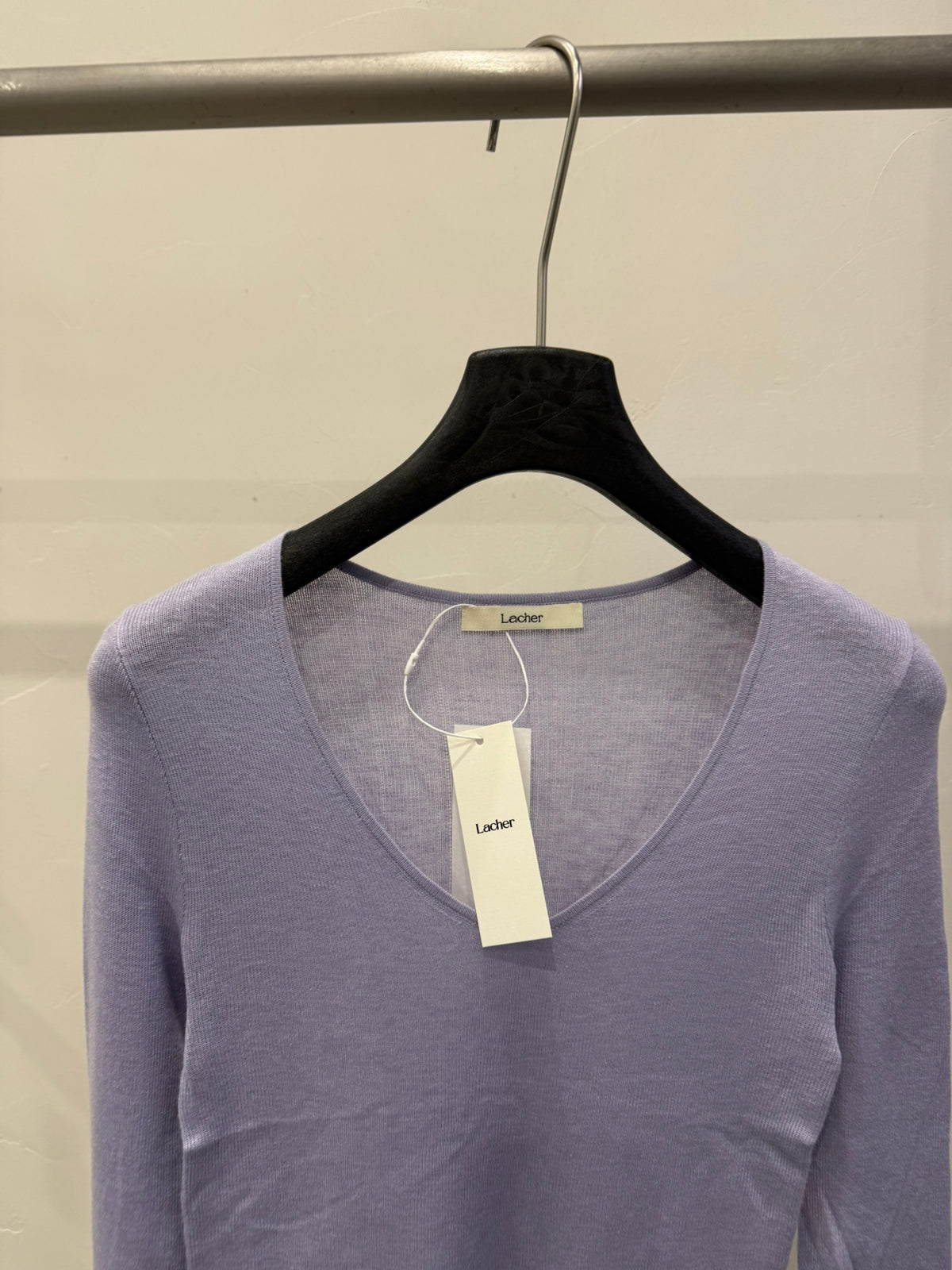 Elegant Wool Blend U-Neck Knit Sweater - Soft & Versatile Solid Color Basic Top for Women